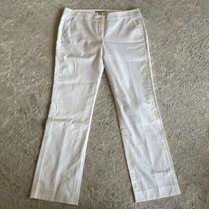 Burberry London White Pants‎ Woman's Size 6